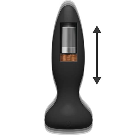 remote control butt plug|Silicone Thrusting Anal Plug with Remote Control .